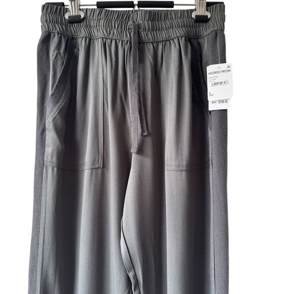Splendid Women's Small Pull On Elastic Waistband Drawstring Pants in Olive Brown - Picture 9 of 13